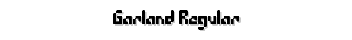 Garland Regular font